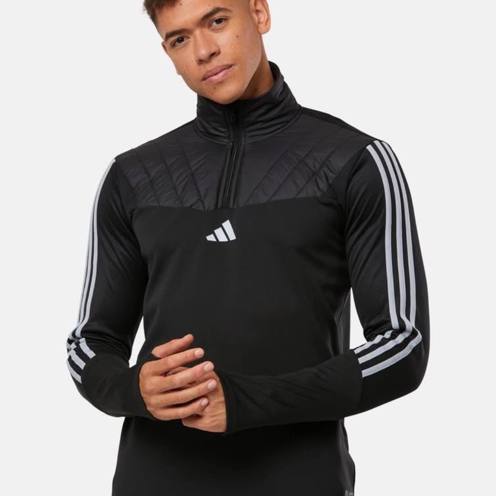 BRAND NEW men adidas tiro 23 winterized black top size S